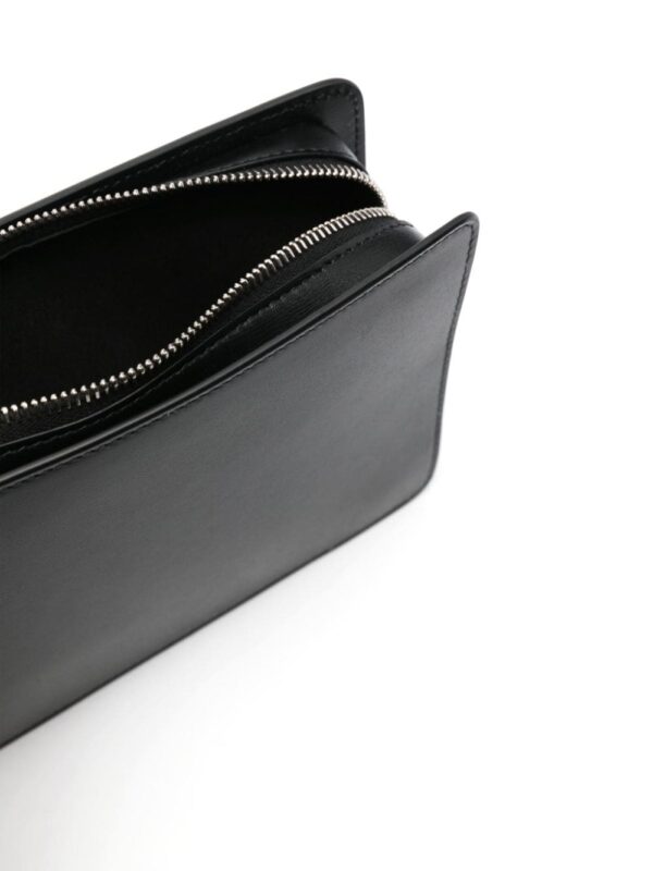 Off-White medium Zip Tie leather clutch - Image 5
