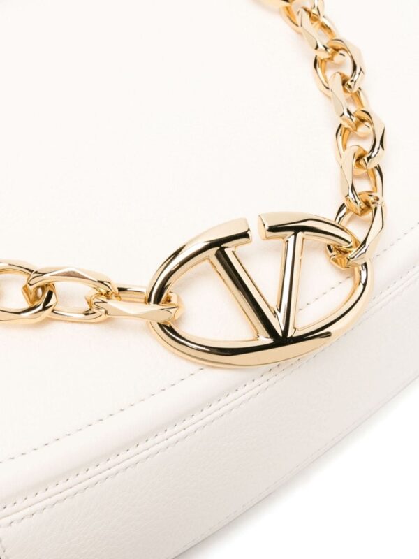 Valentino Garavani VLogo Moon leather tote bag - Image 4