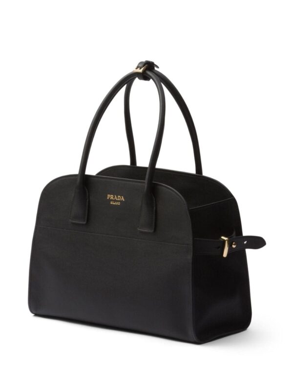 Prada medium leather tote bag - Image 3