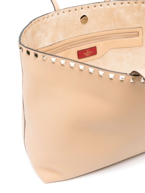 Valentino Garavani Rockstud leather tote bag - Image 5