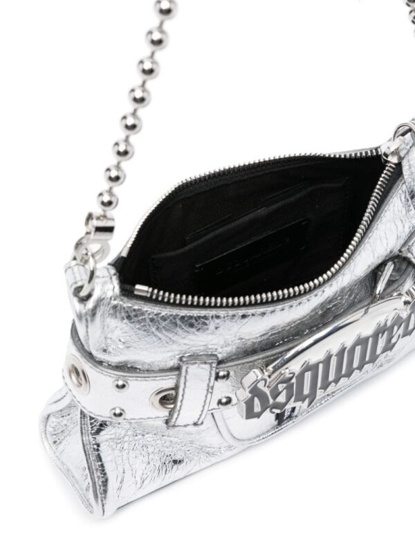 DSQUARED2 Gothic leather clutch bag - Image 5
