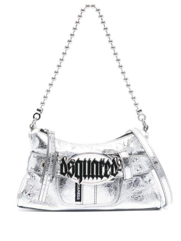DSQUARED2 Gothic leather clutch bag