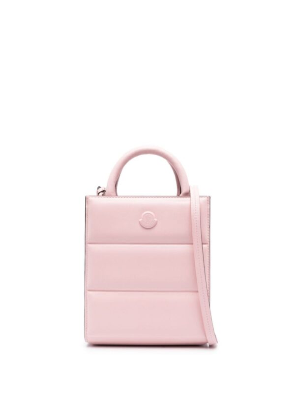 Moncler Doudoune leather mini bag