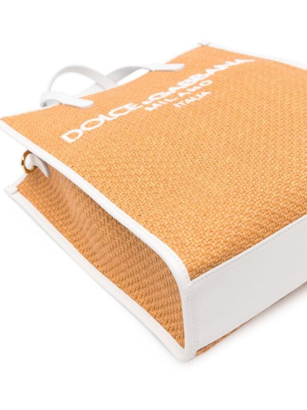 Dolce & Gabbana logo-embroidered tote bag - Image 4