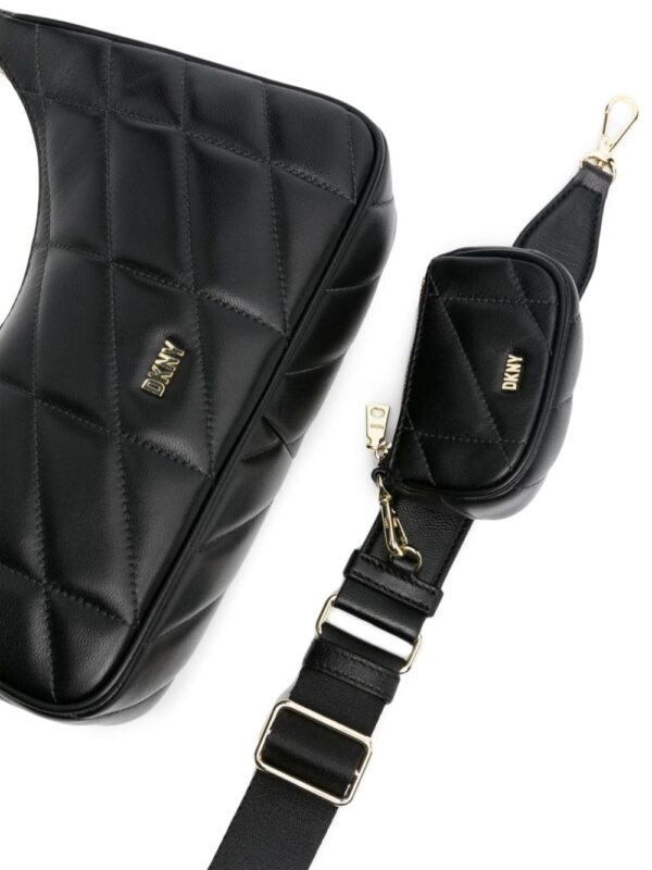 DKNY Betty quilted leather crossbody bag - Image 3