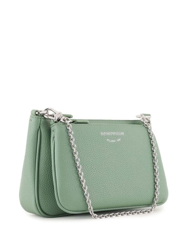 Emporio Armani faux-leather double mini bag - Image 2