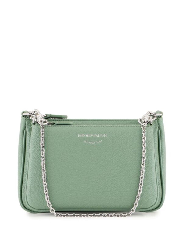 Emporio Armani faux-leather double mini bag