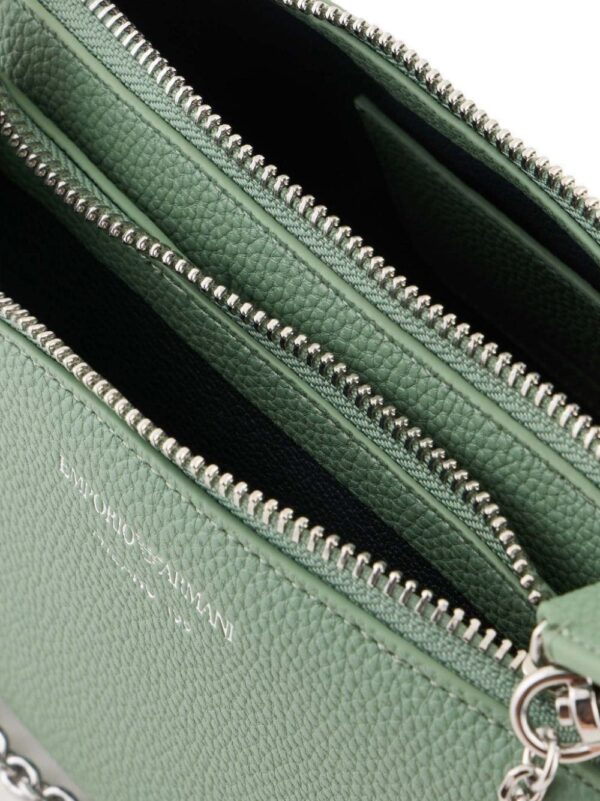 Emporio Armani faux-leather double mini bag - Image 5