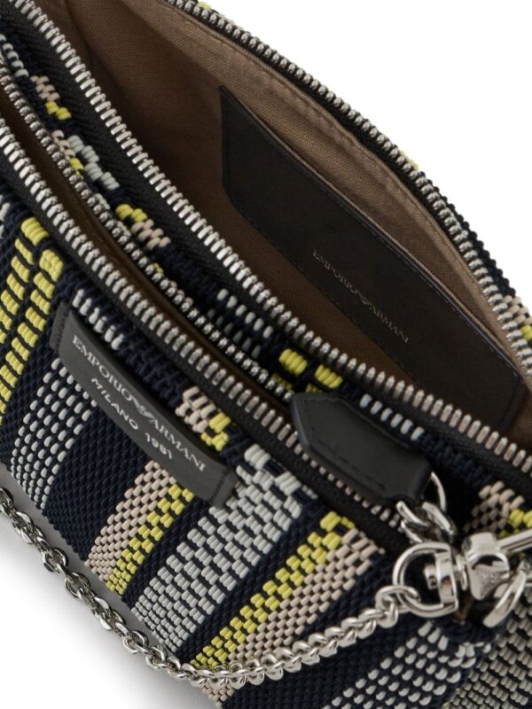 Emporio Armani woven shoulder bag - Image 5