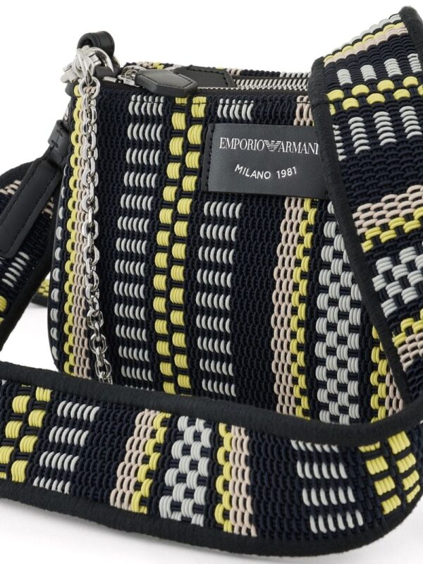 Emporio Armani woven shoulder bag - Image 4