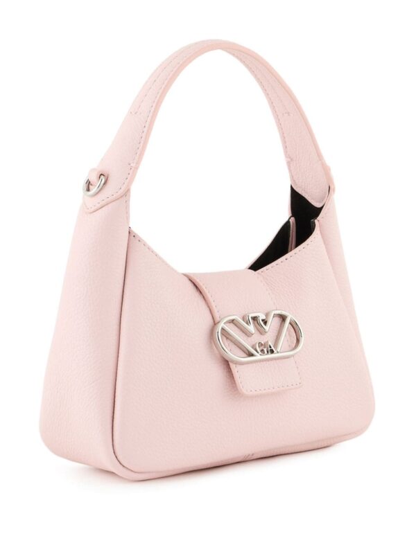 Emporio Armani Eagle-plaque leather shoulder bag - Image 3