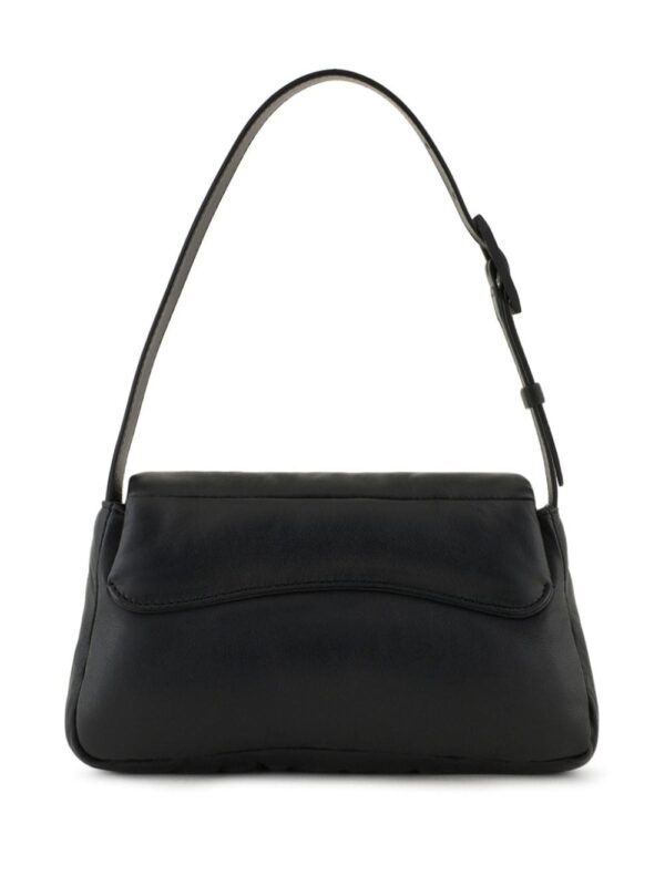 Emporio Armani logo-plaque leather shoulder bag - Image 4