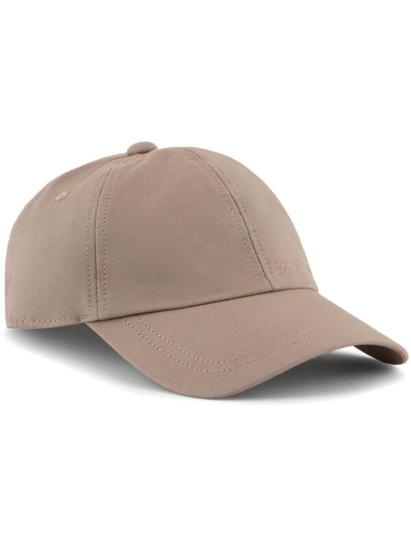 Emporio Armani logo-embroidered cotton cap