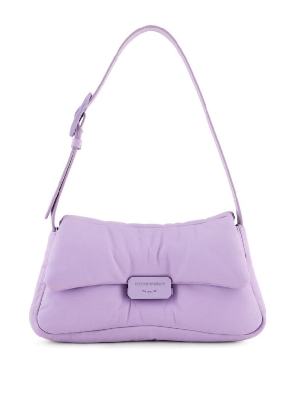 Emporio Armani logo-plaque shoulder bag