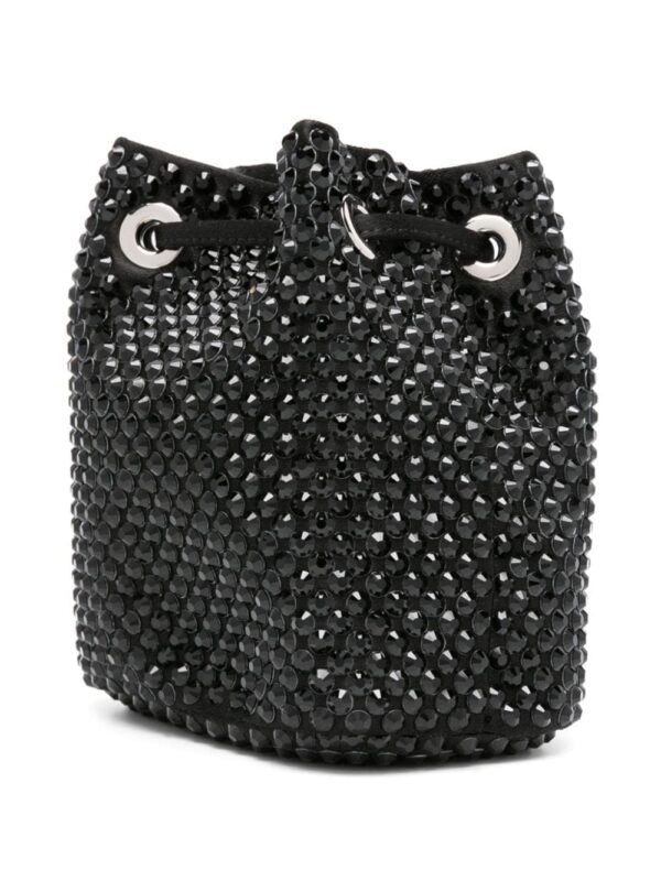 Prada rhinestoned satin mini bag - Image 3