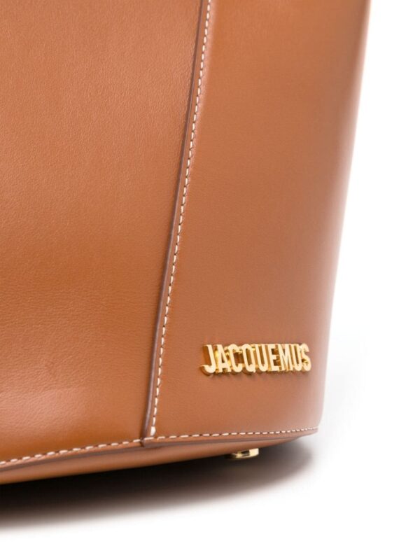 Jacquemus Le petit Tourni leather bucket bag - Image 4