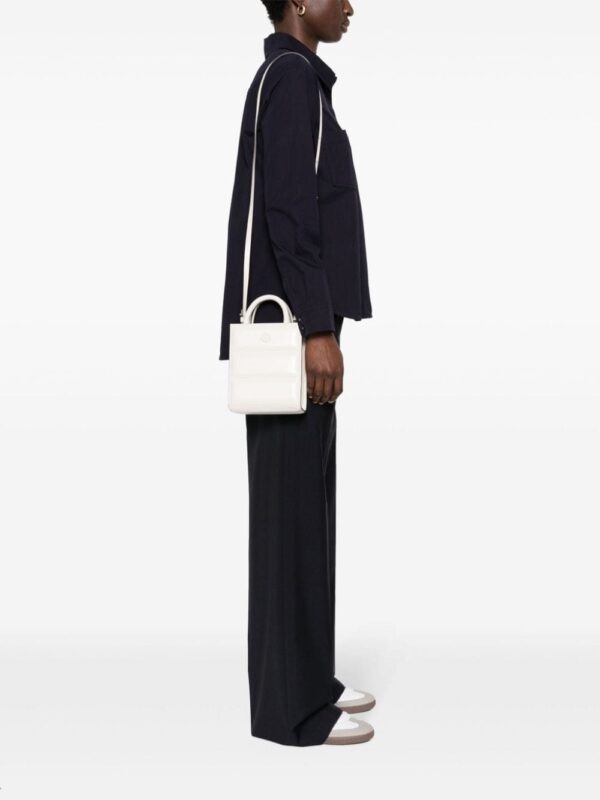 Moncler mini Doudoune leather tote bag - Image 2
