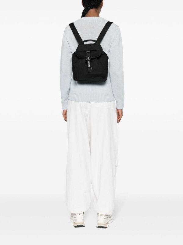 Moncler logo-plaque backpack - Image 2