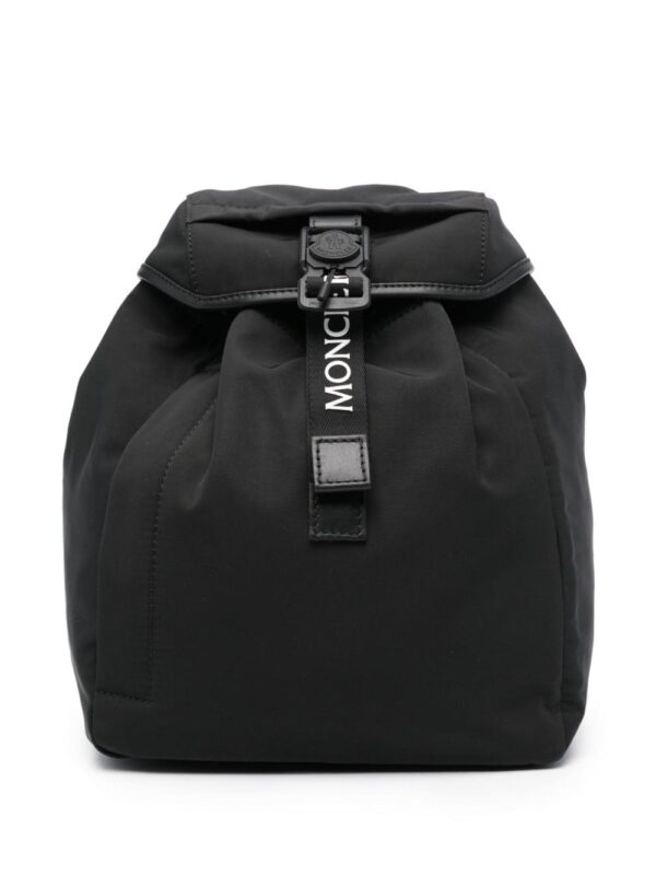 Moncler logo-plaque backpack