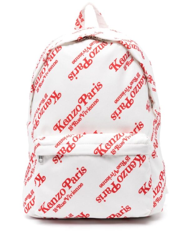 Kenzo Kenzogram canvas backpack