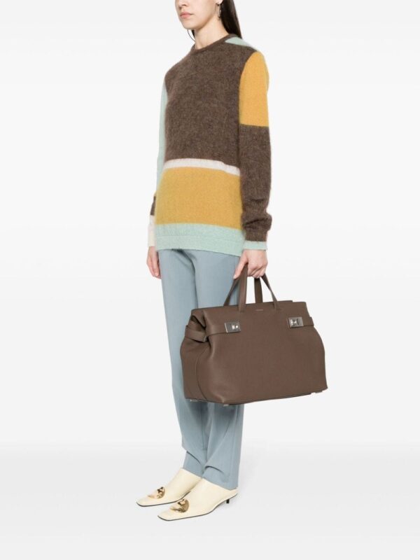 Ferragamo logo-stamp tote bag - Image 2
