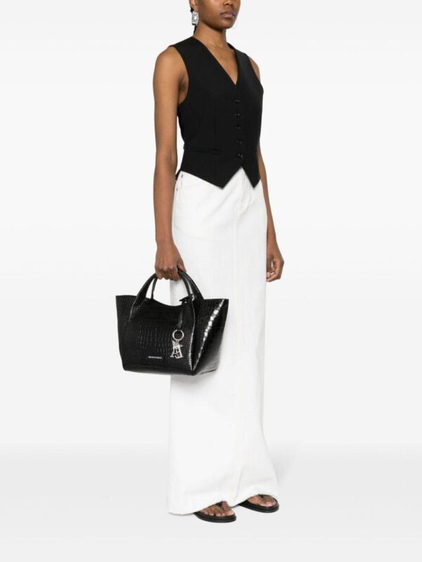 Emporio Armani crocodile-effect tote bag - Image 2