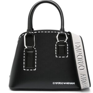 Emporio Armani trompe-l'œil print tote bag