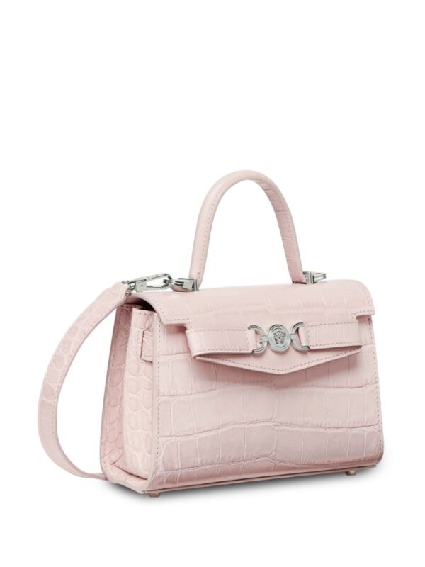 Versace croc-embossed tote bag - Image 4