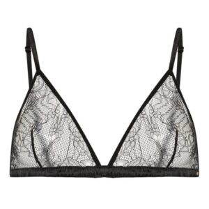 ANINE BING Maddy lace triangle bra