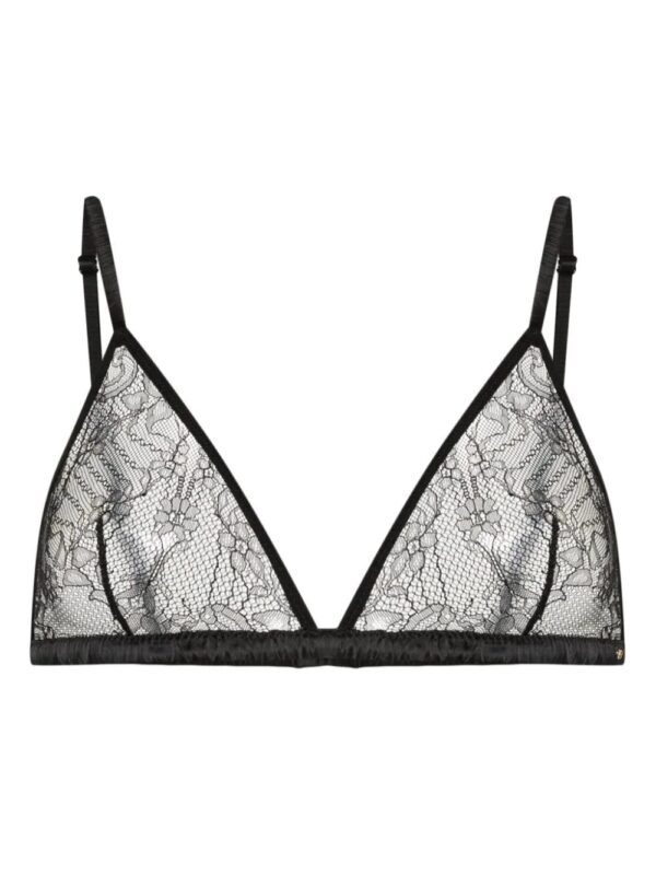 ANINE BING  Maddy lace triangle bra