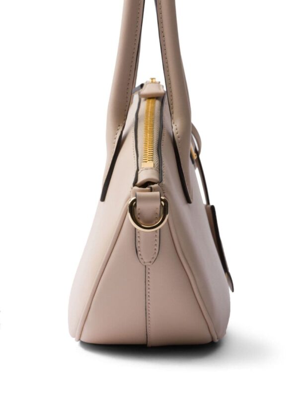 Prada small triangle-logo leather handbag - Image 4
