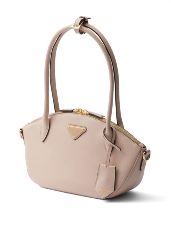 Prada small triangle-logo leather handbag - Image 5