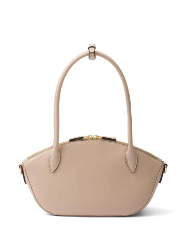 Prada small triangle-logo leather handbag - Image 3
