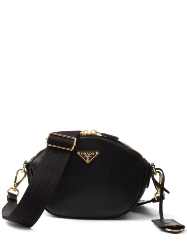 Prada mini leather shoulder bag