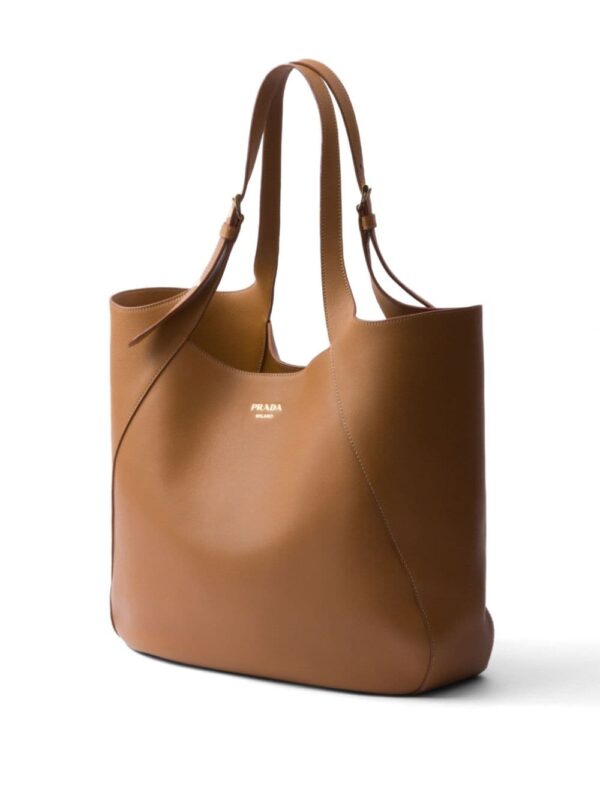 Prada large leather tote bag - Image 5
