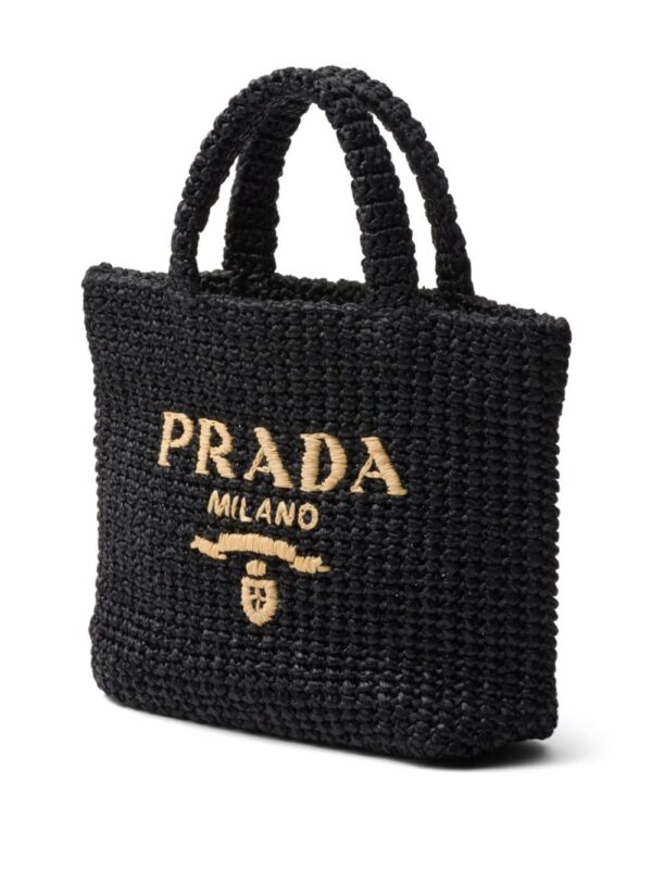 Prada small Crochet tote bag - Image 3