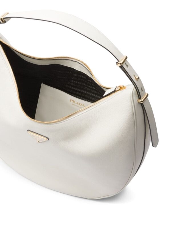 Prada large Arqué leather shoulder bag - Image 5
