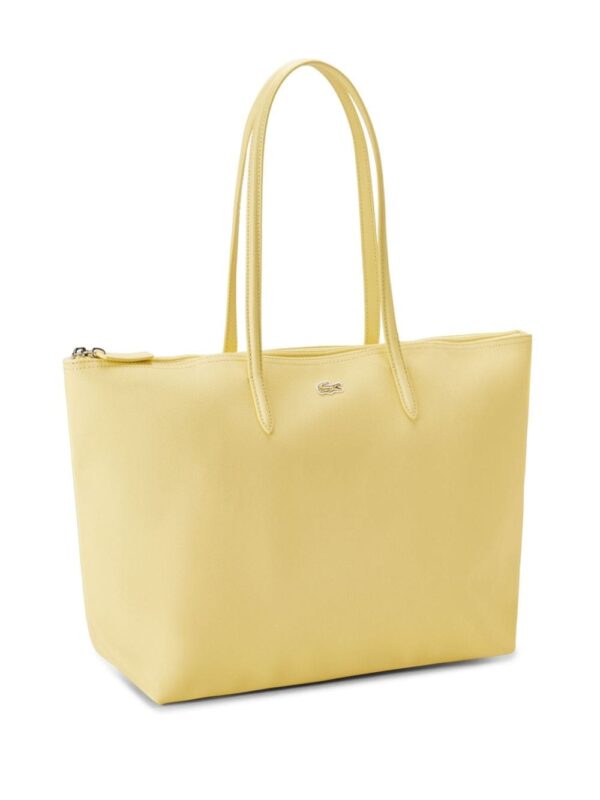Lacoste logo-appliqué tote bag - Image 3