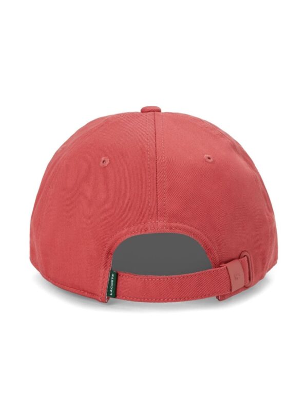 Lacoste logo-patch baseball cap - Image 3