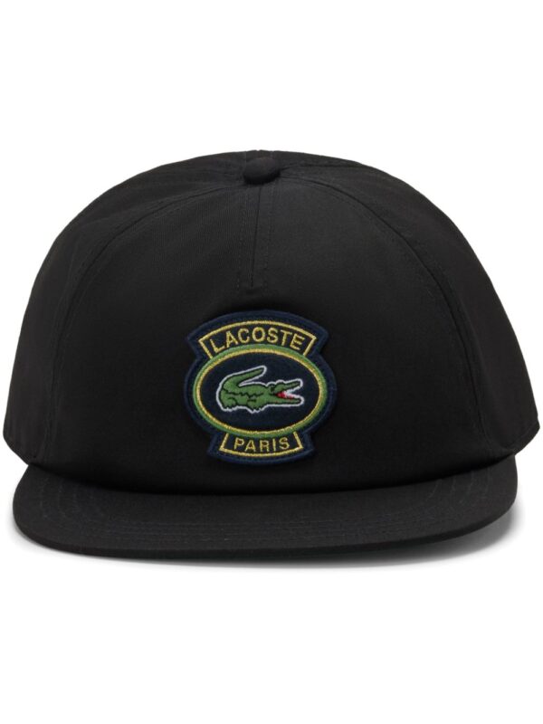 Lacoste logo-patch cap