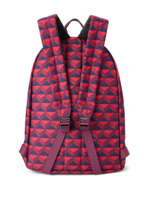 Lacoste geometric-print logo-appliqué backpack - Image 3
