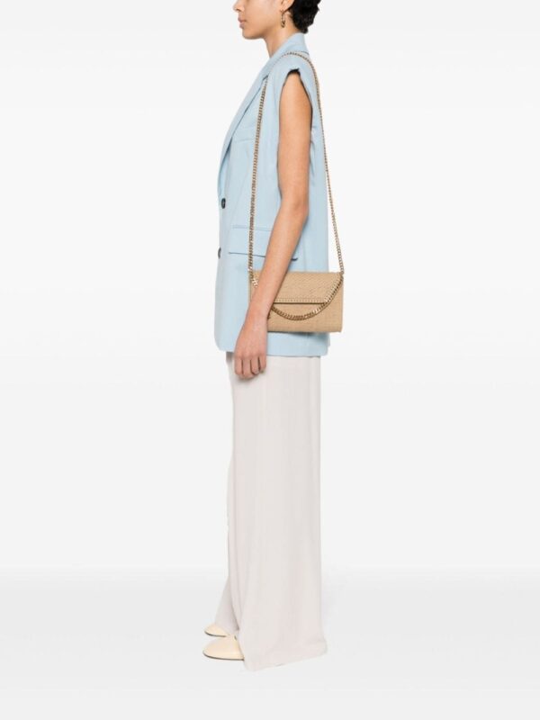 Stella McCartney mini Falabella woven tote bag - Image 2