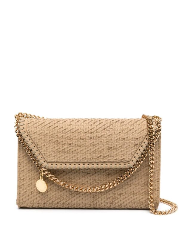 Stella McCartney mini Falabella woven tote bag