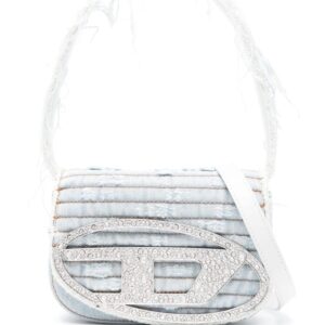 Diesel 1DR denim shoulder bag