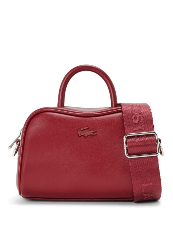 Lacoste logo-appliqué tote bag