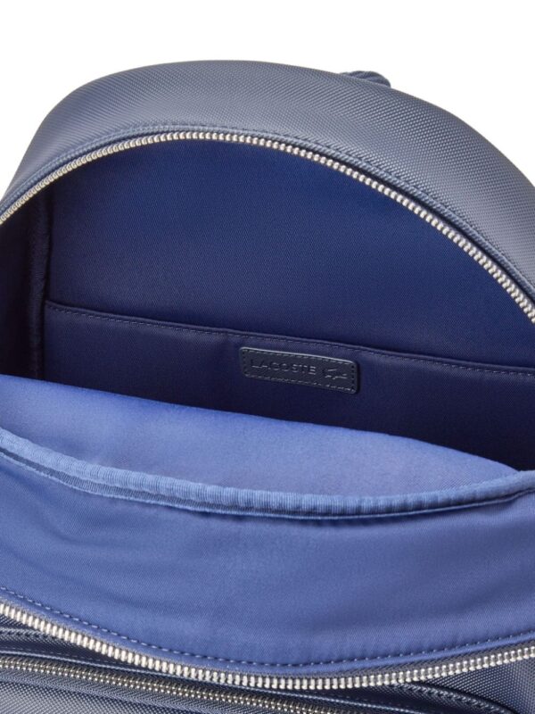 Lacoste logo-appliqué faux-leather backpack - Image 2