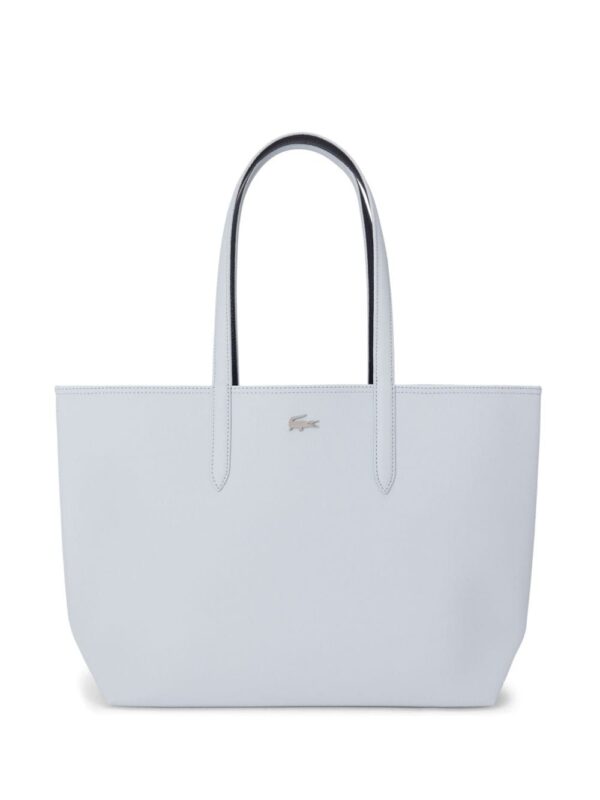 Lacoste logo-plaque tote bag