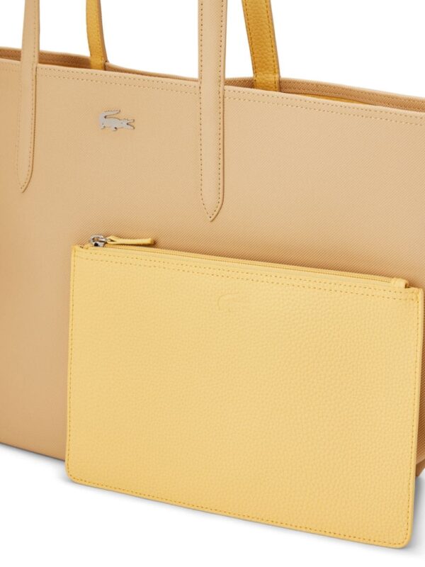 Lacoste logo-plaque tote bag - Image 3