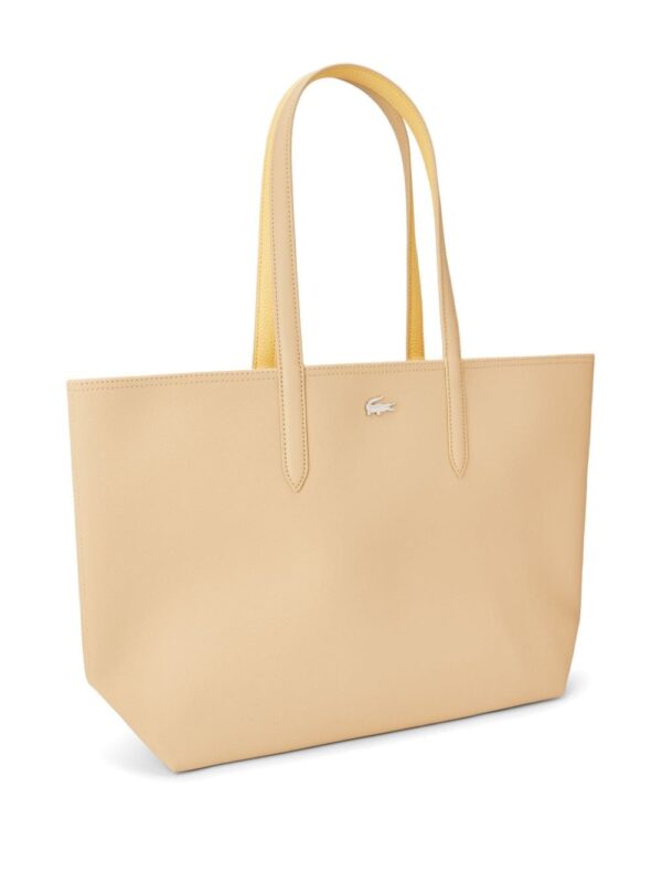 Lacoste logo-plaque tote bag - Image 2