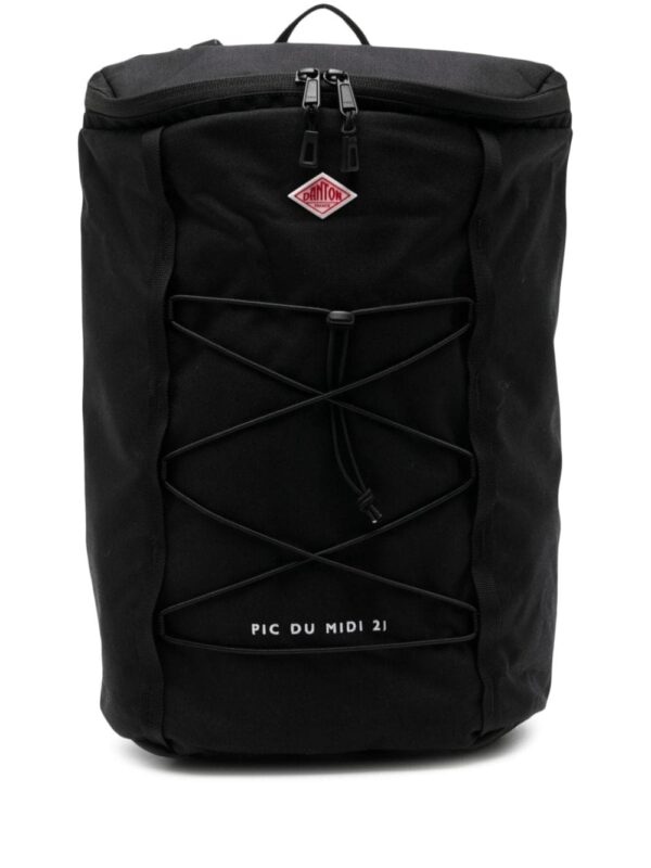 Danton logo-appliqué backpack